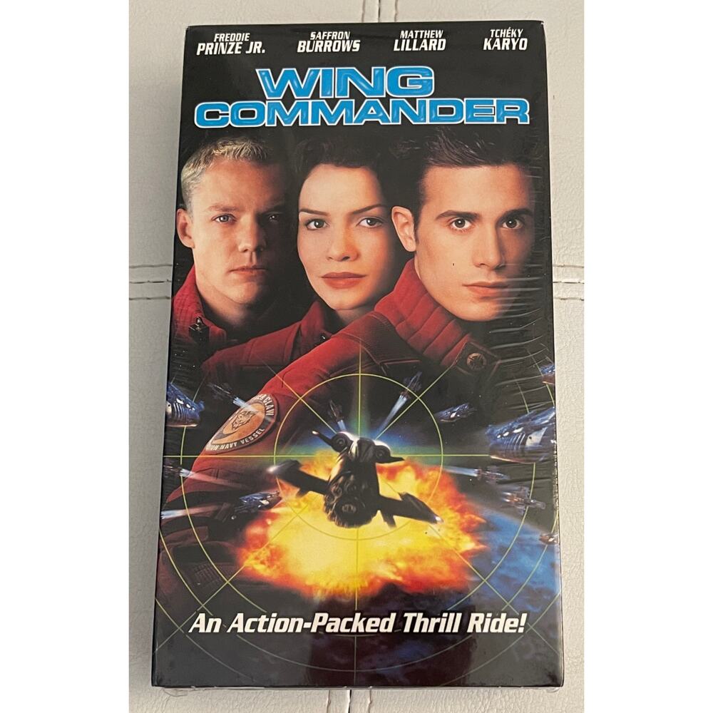 1999 Wing Commander Movie on VHS Tape (Sealed)